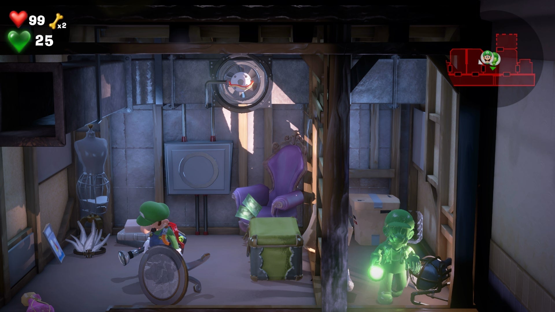 Luigi’s Mansion 3 Gem Locations VG247