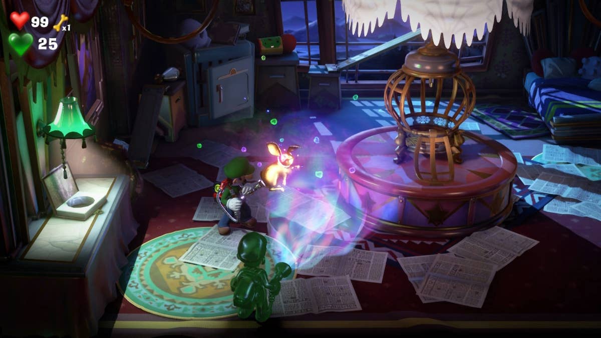 Luigi's Mansion 3: How to Get the Gold Key From the Gold Rabbit