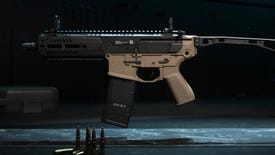 A close-up of the M13C from Modern Warfare 2.