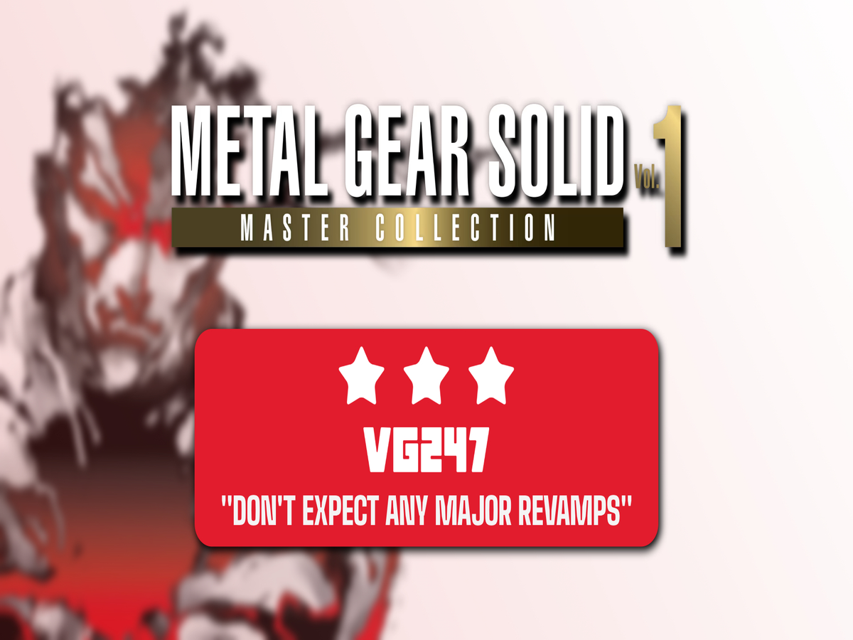 Metal Gear Solid Master Collection Vol. 1 is anything but