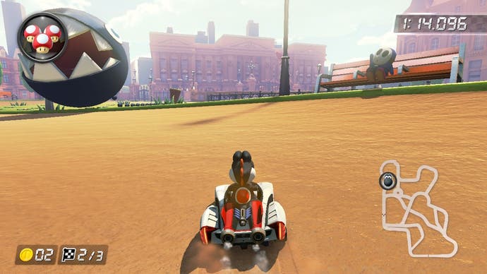 Mario Kart Buckingham Palace