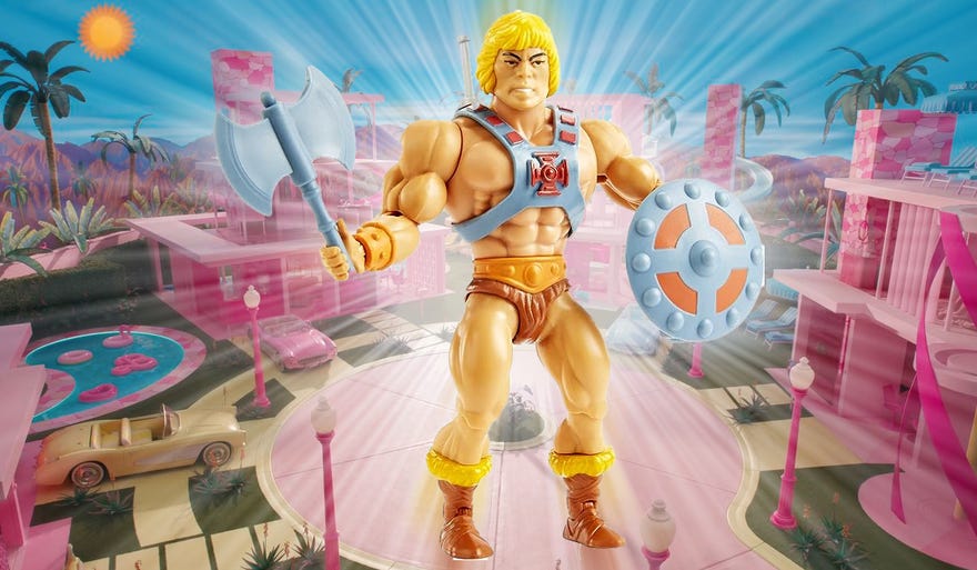 Masters of the Universe in Barbieworld