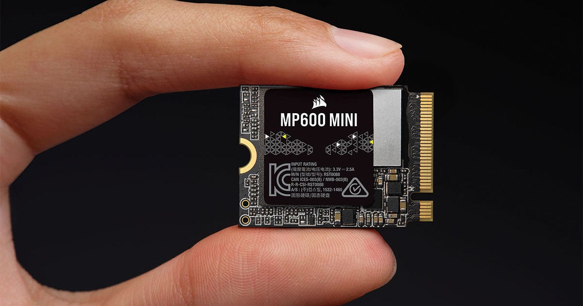 O MP600 Mini 1TB Steam Deck SSD da Corsair acaba de ser lançado – então compre por £ 20 de desconto