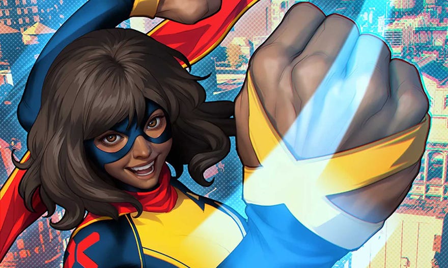Ms. Marvel: The New Mutant #1 variant cover