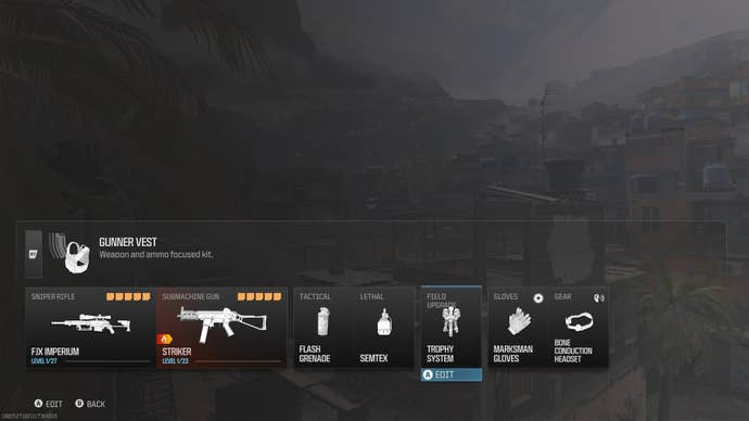Классовая сборка экипировки и экипировки для снайпера FJX Imperium в MW3.