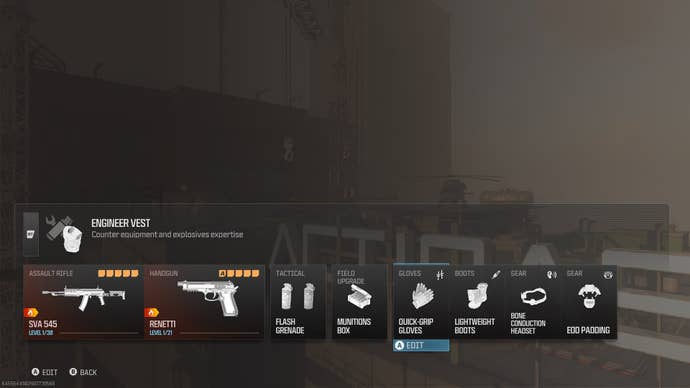 Классная сборка оборудования и снаряжения для использования SVA 545 в MW3.