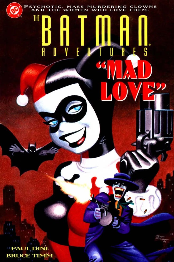 Mad Love cover by Bruce Timm
