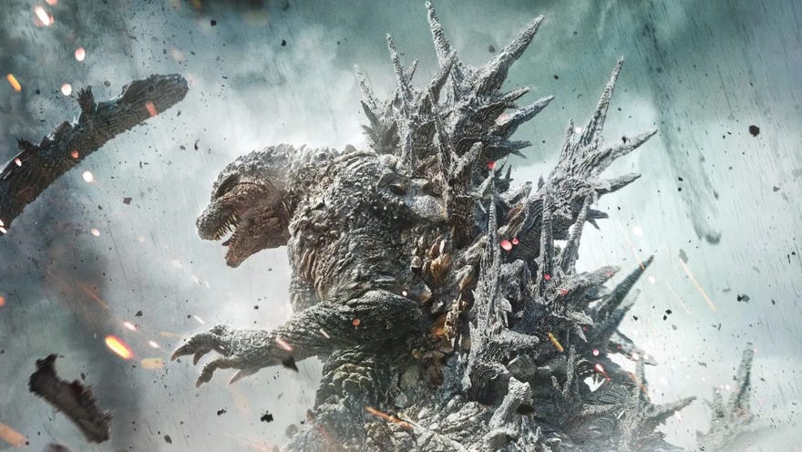 Cropped poster for Godzilla Minus One
