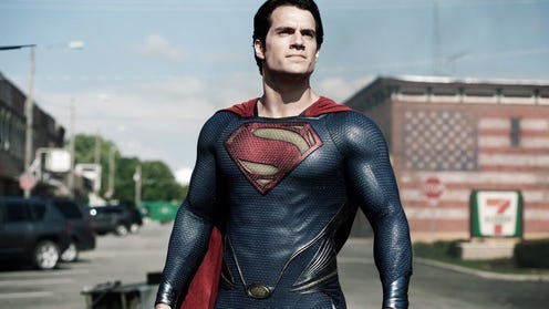 Henry Cavill stars as Superman in 2013's Man of Steel