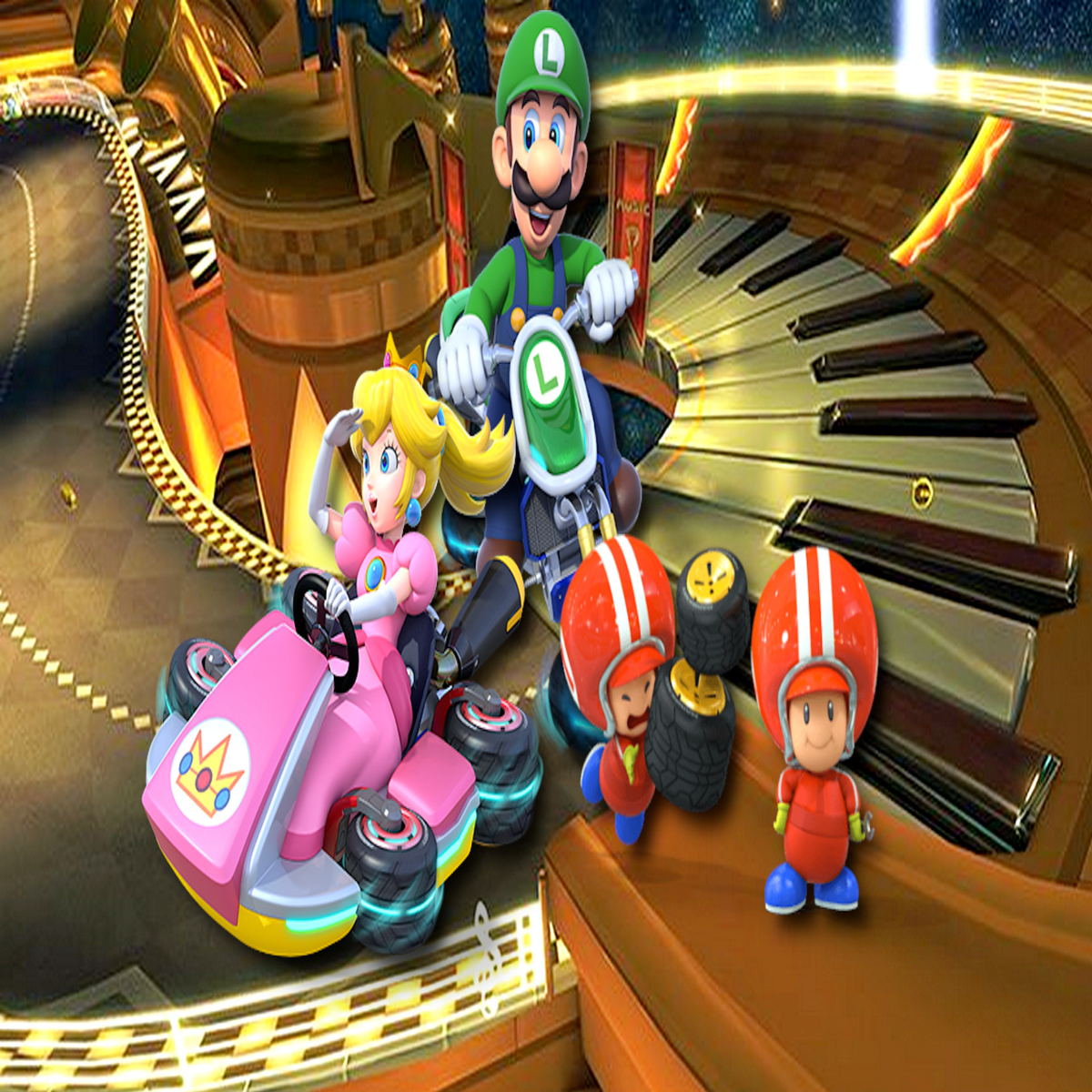 Alles über den Kurse Kart bestätigte und Booster-Streckenpass - Preis Release, Mario 8 Deluxe