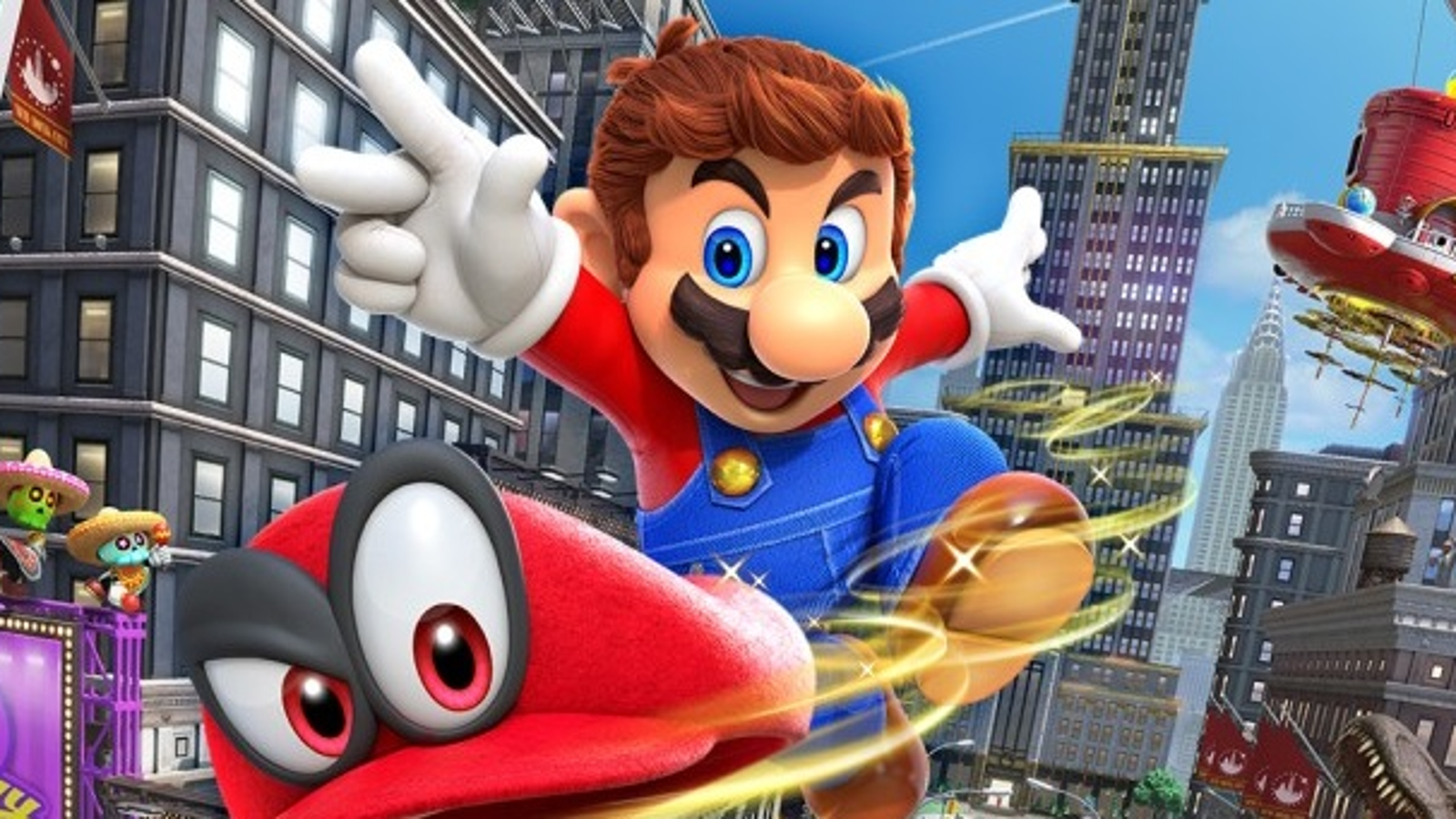 Super Mario Odyssey, Co-op Gameplay