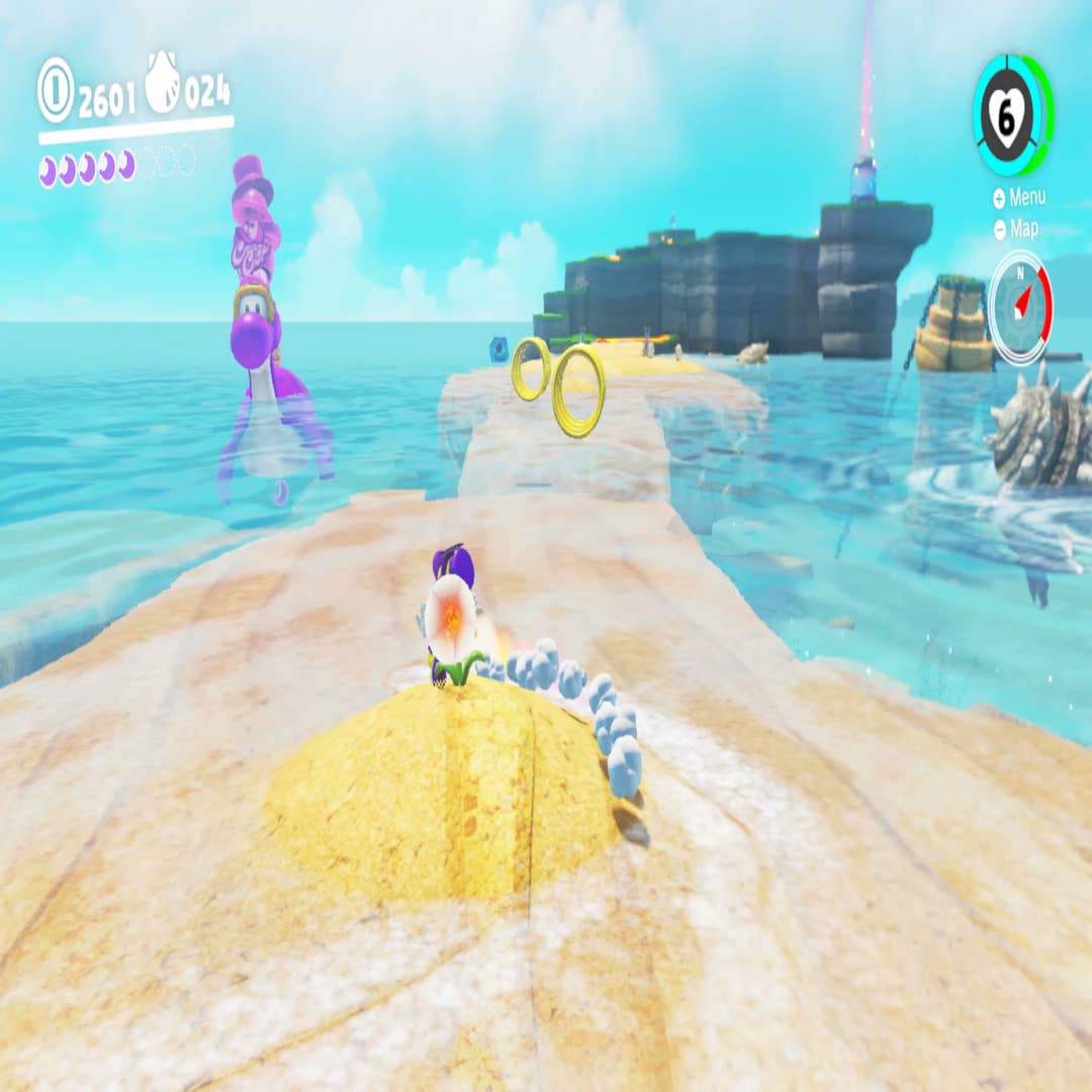 Seaside Kingdom: Power Moons 1-20 - Super Mario Odyssey Walkthrough - Mario  Party Legacy