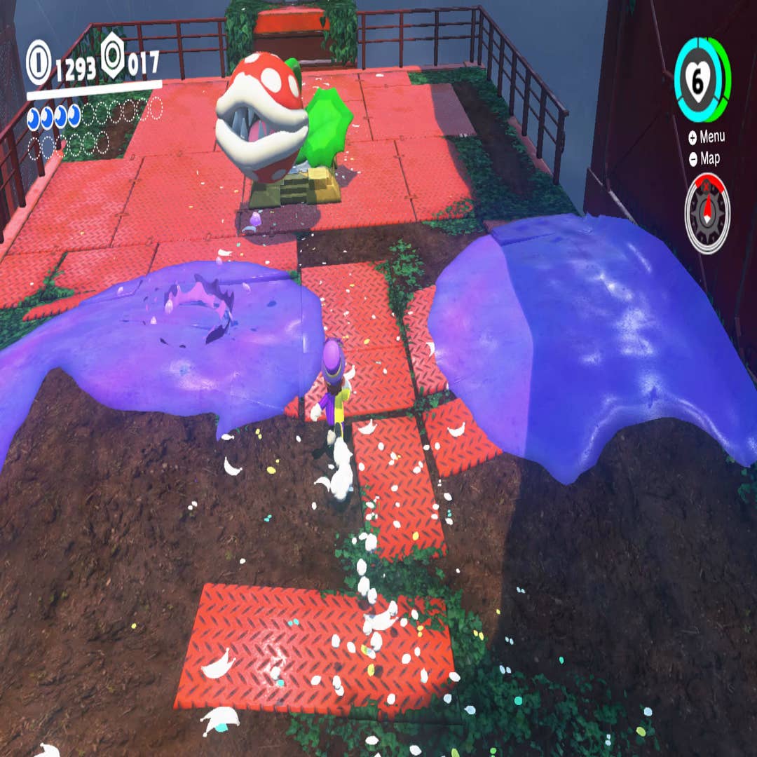 Super Mario Odyssey guide: Wooded Kingdom all purple coin