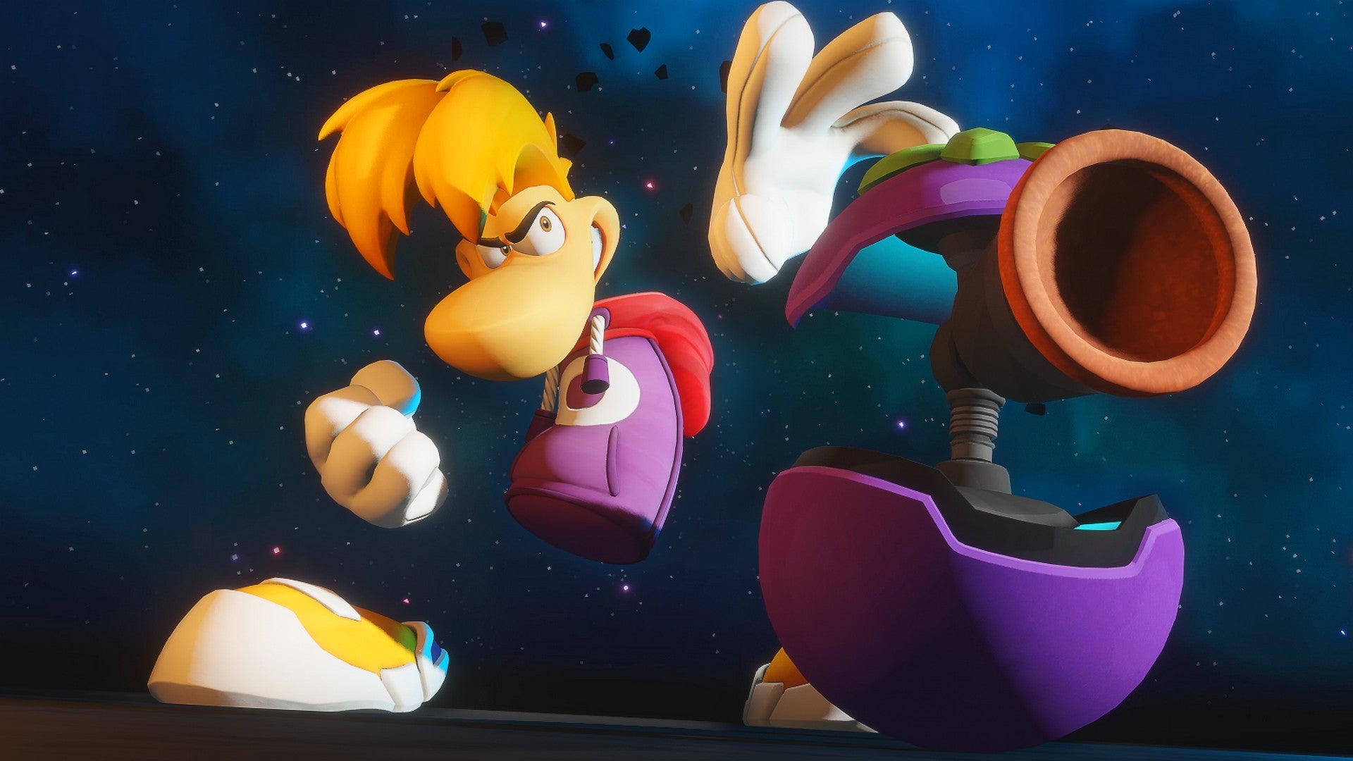 Mario + Rabbids Sparks of Hope Rayman in der Phantom-Show im Test.