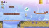 Yellow Toad jumps to grab a Wonder Seed in Super Mario Bros Wonder