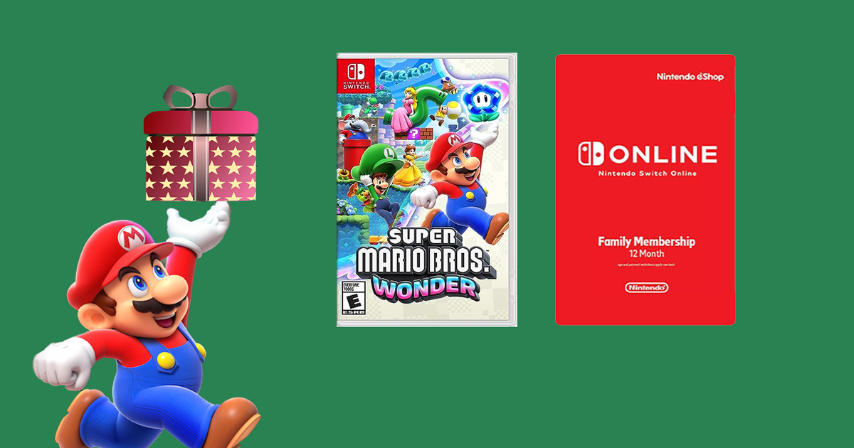 Get a free 12-Month Nintendo Swap On-line household subscription if you purchase Tremendous Mario Bros. Surprise