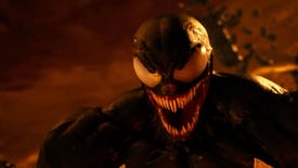 Venom flashes his fangs in Marvel's Midnight Suns