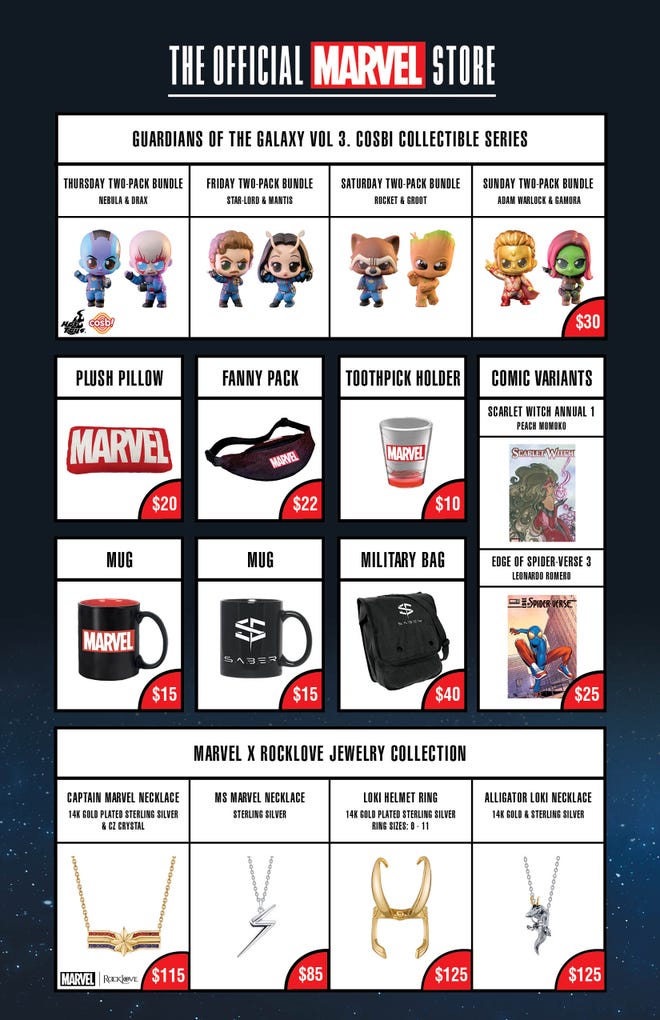 Marvel SDCC 2023 Merch