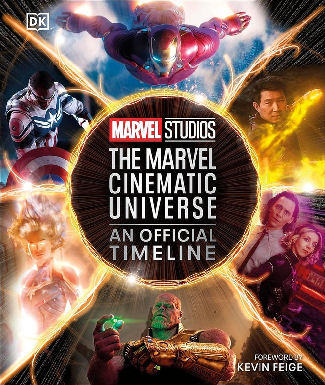 Marvel Timeline book