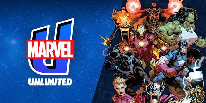 Marvel Unlimited main page image