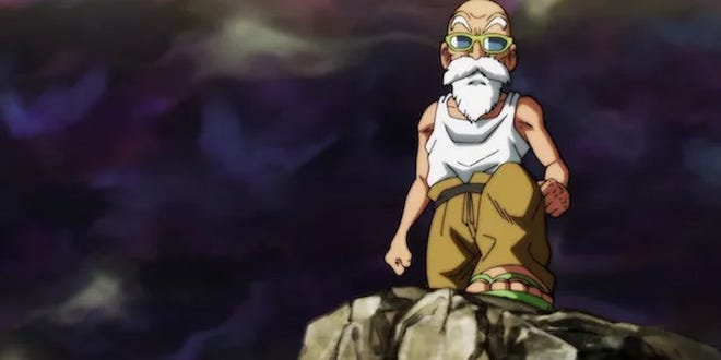 Top Roshi Vs The reason why the Dragon Ball Super anime and manga are different is ...