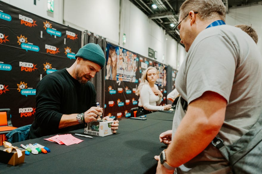 Stephen Amell at MCM Comic Con 2023