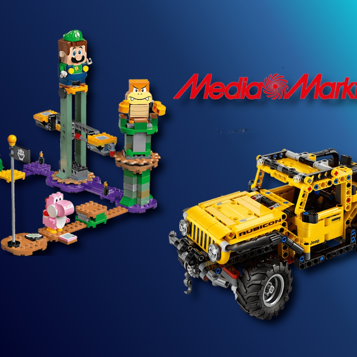 Lego Luigi Starterset und Jeep Wrangler für je 29 € bei Media Markt + Eurogamer.de