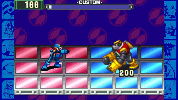 Mega Man Battle Network Legacy Collection gevecht