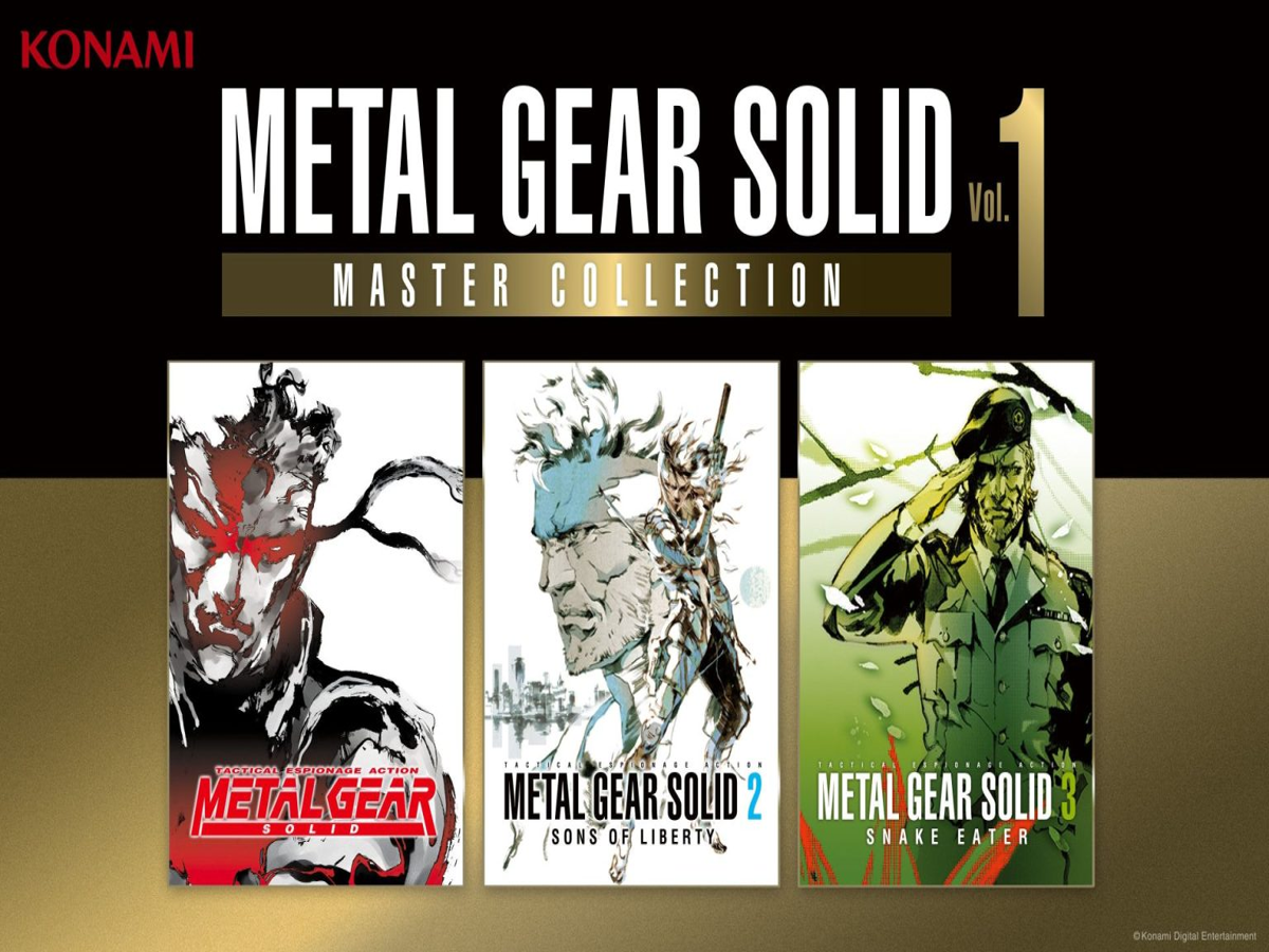 Metal Gear Solid Master Collection traz jogos velhos por R$ 300