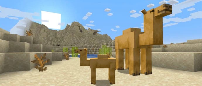 Kamele in Minecraft 1.20.