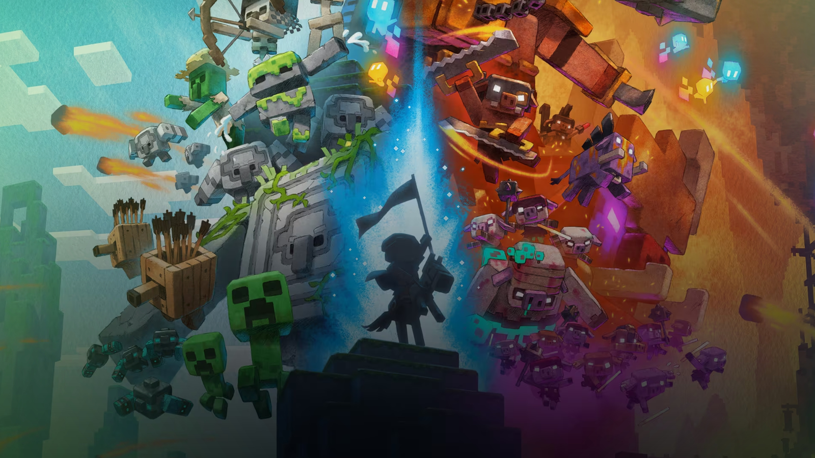 Minecraft Legends could be you and your kids' next Game Pass