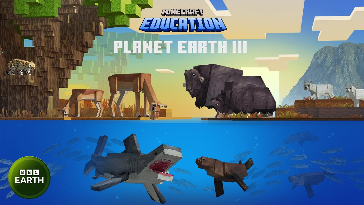 Minecraft's free Planet Earth 3 expansion is the wholesome sort of DLC we deserve