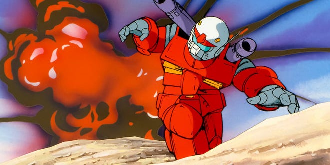 Mobile Suit Gundam explosion