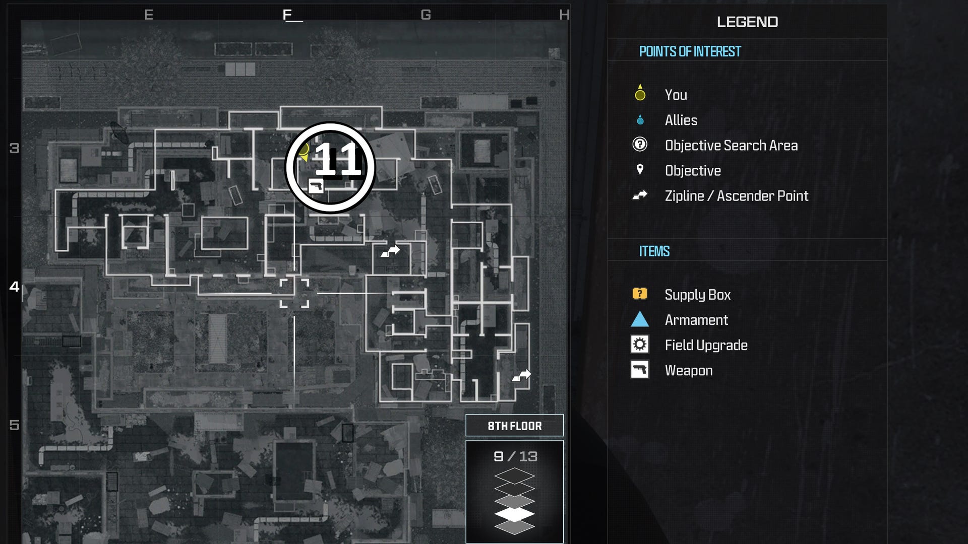 High Rise Mw All Modern Warfare 3 Highrise weapon and item locations | Eurogamer.net