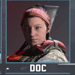 Doc operator from the chest up