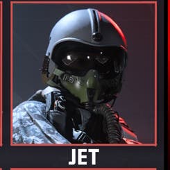 Jet operator from the chest up