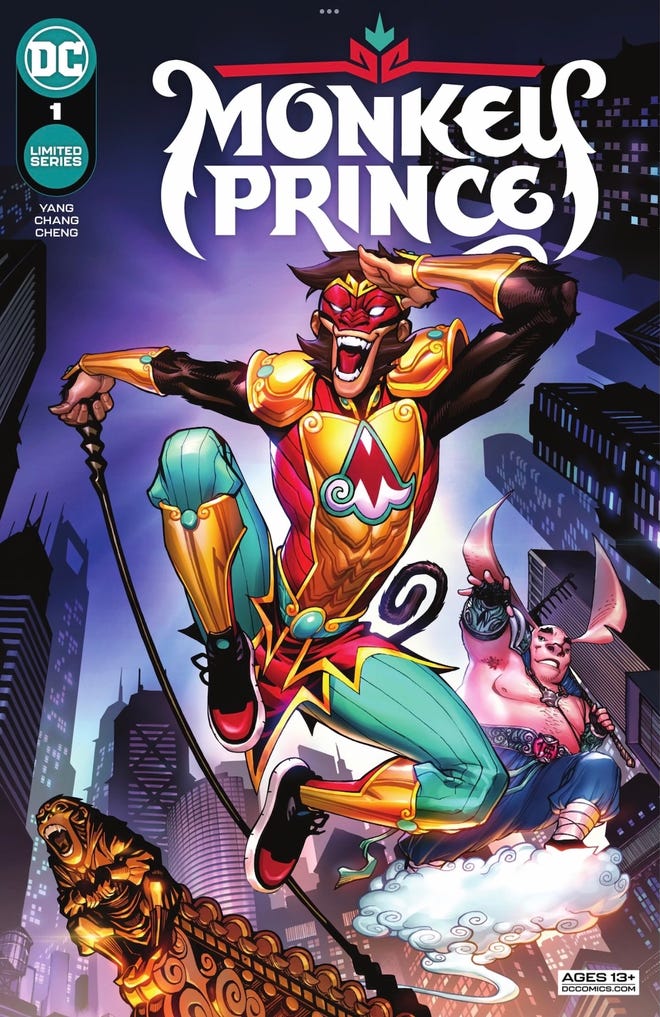 Comic cover of Monkey Prince