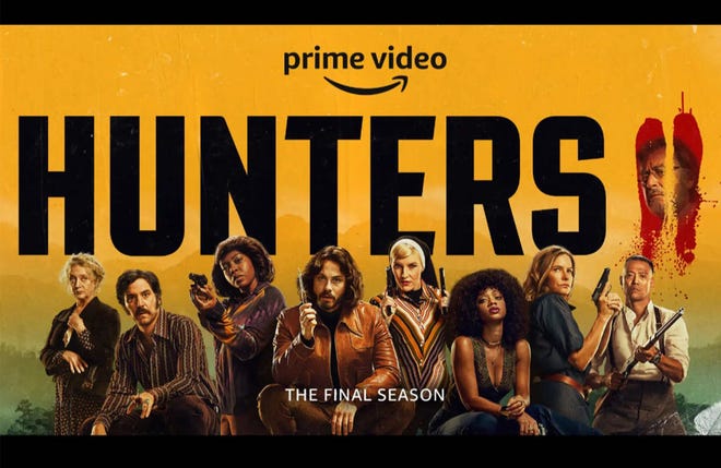 Promotional image featuring the cast of Hunters