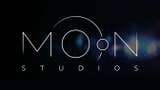 Moon Studios' logo on a black background.