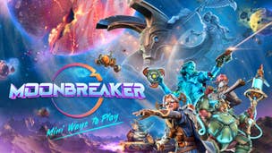 Key art for upcoming Unknown Worlds game, Moonbreaker