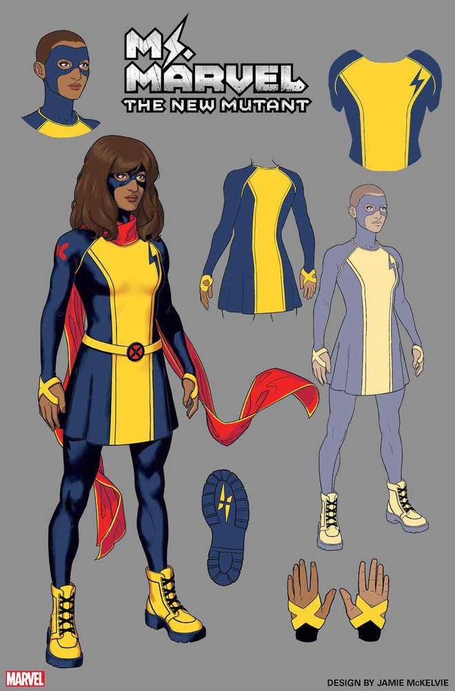 Ms. Marvel new costume