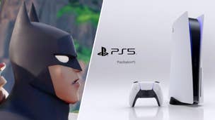Batman in awe of the PS5 (MultiVersus)
