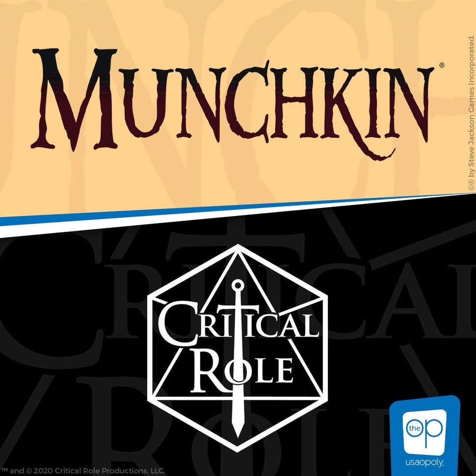 Munchkin: Critical Role board game artwork