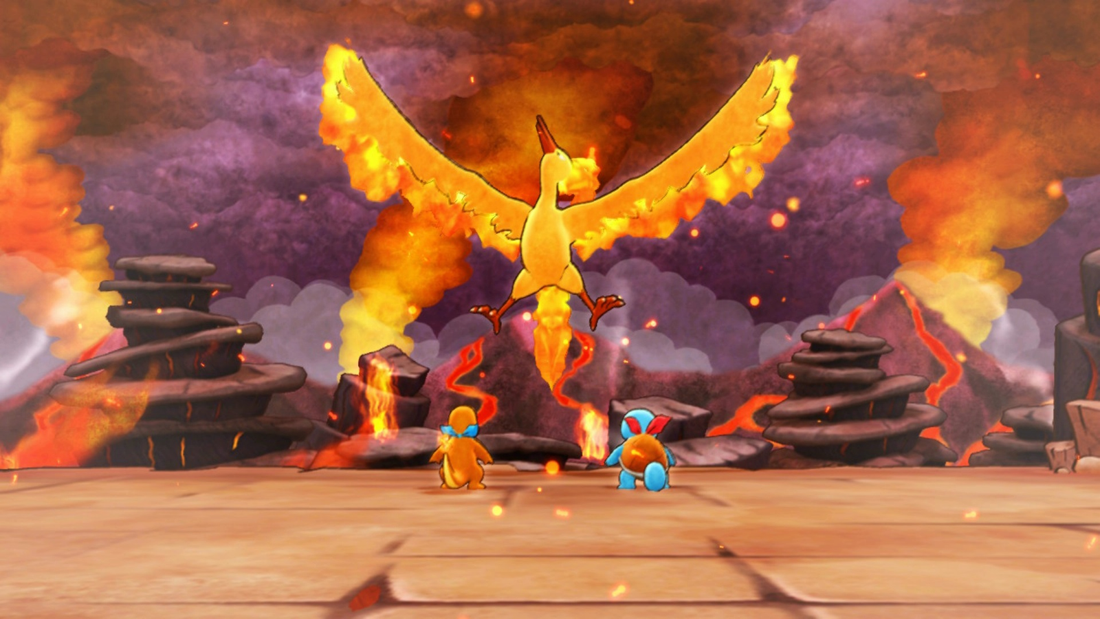 The Team Blaze mascot is here! Shiny Moltres found on Yellow