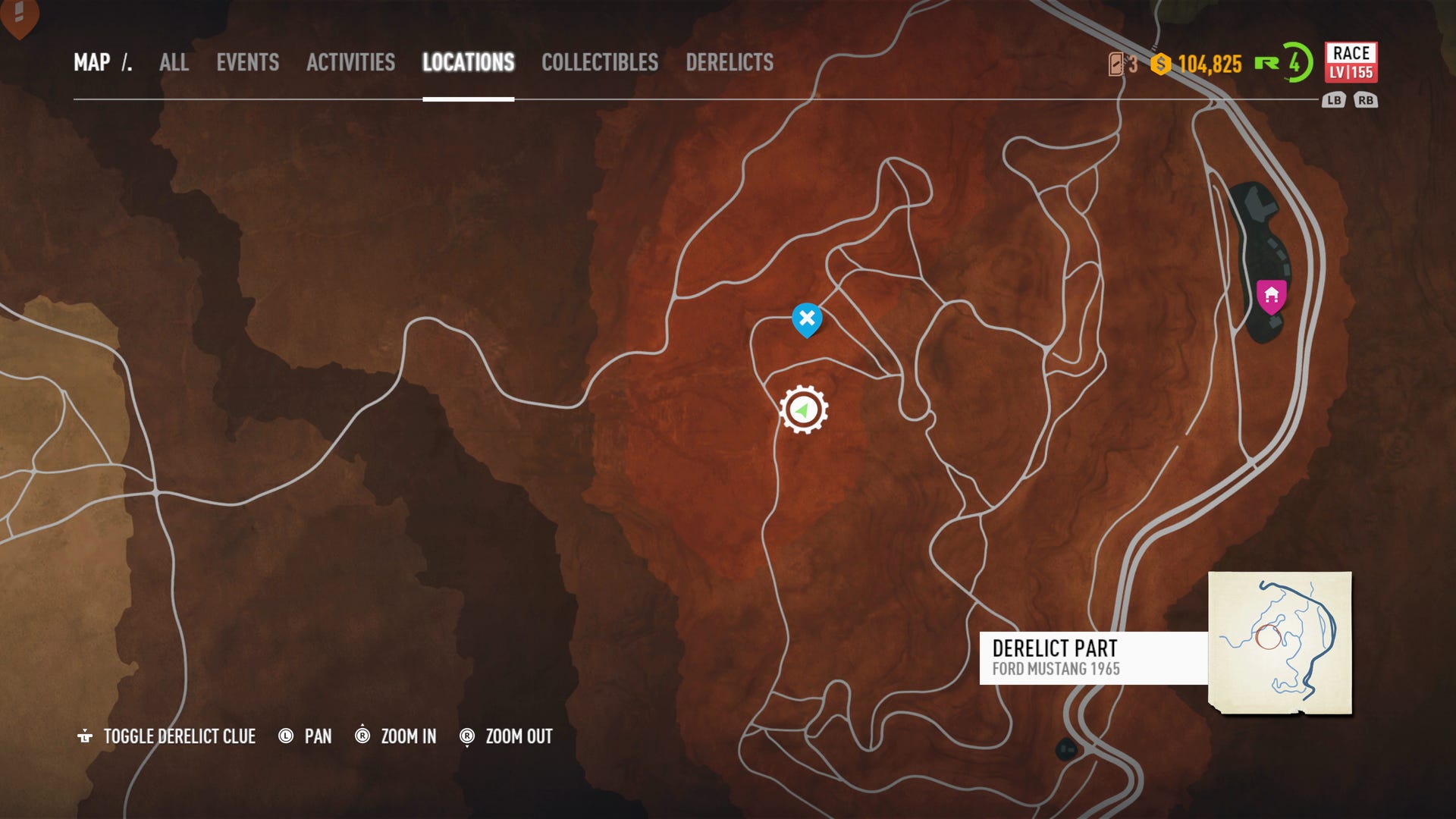 Need For Speed Payback Ford Mustang 1965 Parts Location Need for Speed Payback Ford Mustang 1965 Derelict Parts Location