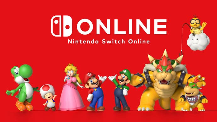 Nintendo Switch Online banner.