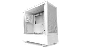 The NZXT H5 Flow PC case, in white.