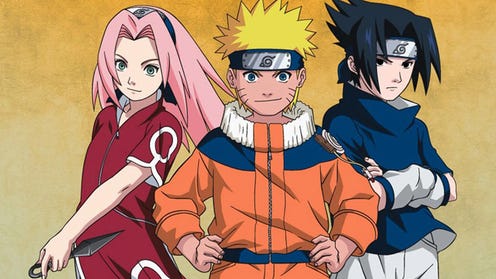Naruto, Sasuke, and Sakura