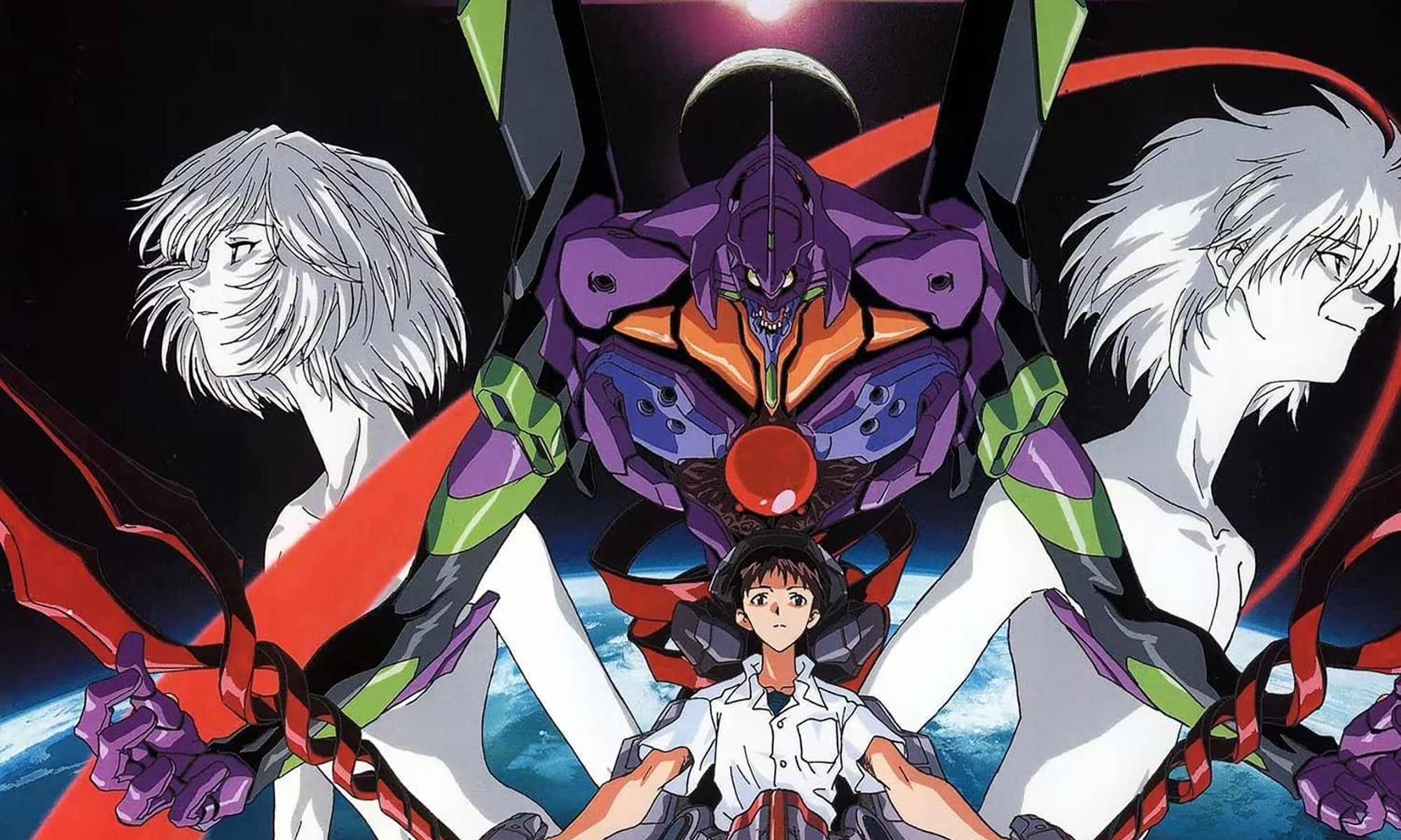 Neon Genesis Evangelion Characters Anime Poster – My Hot Posters