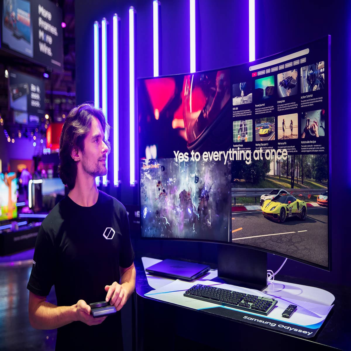 Samsung presenta su nueva gama de monitores gaming, Dispositivos